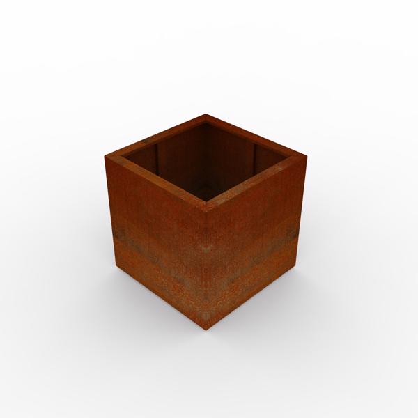 Corten Steel Square Planter