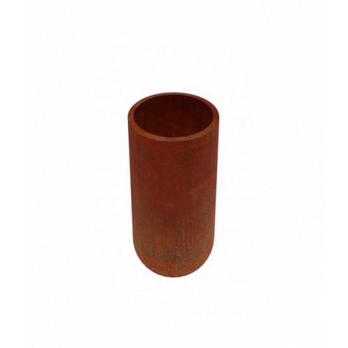 Corten Steel Cylinder Planter