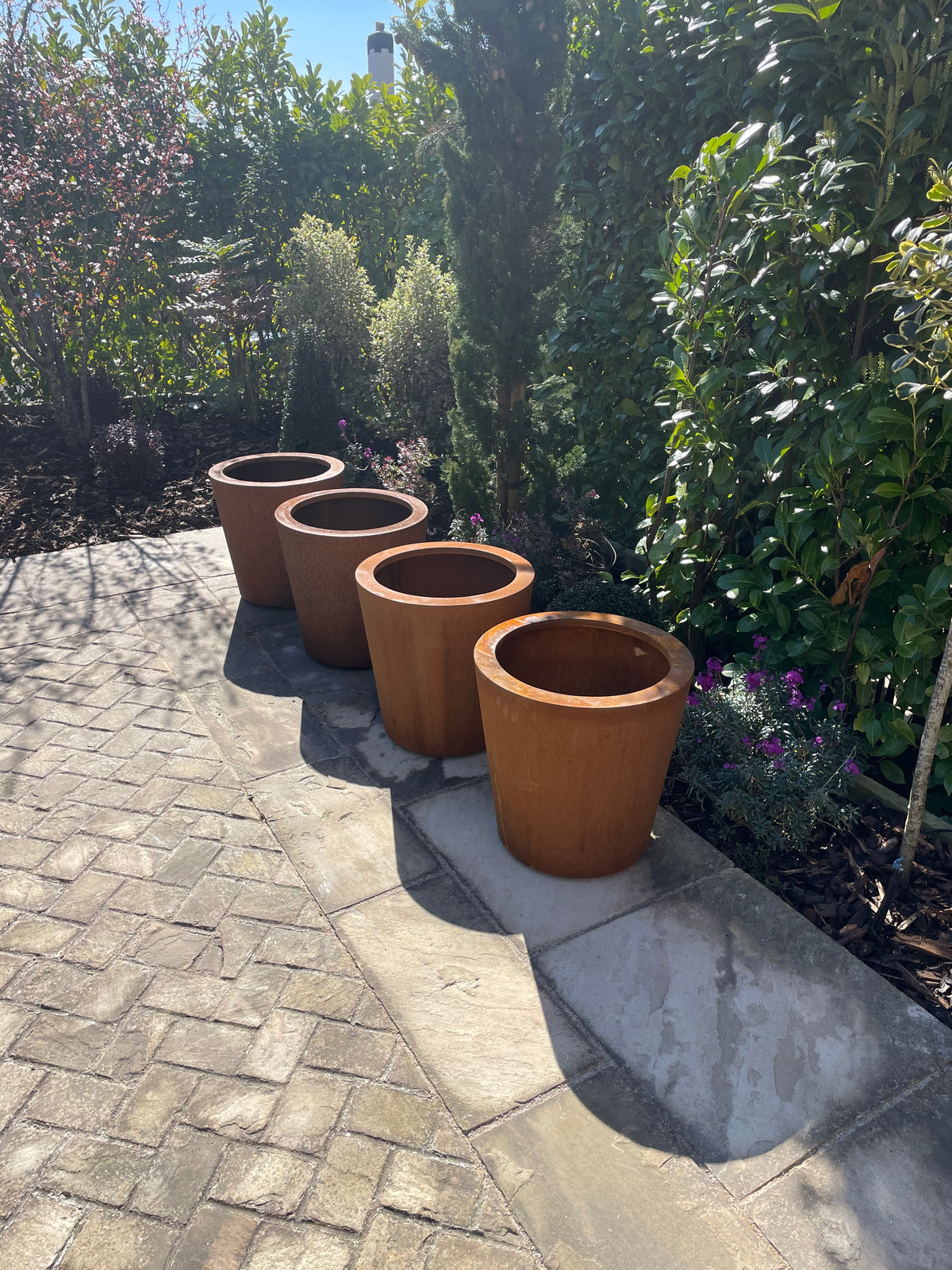 Corten Steel Planters