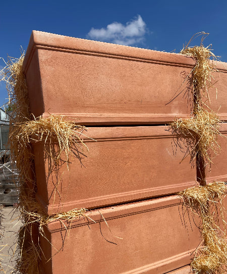 Italian Terracotta Hand Made Troughs