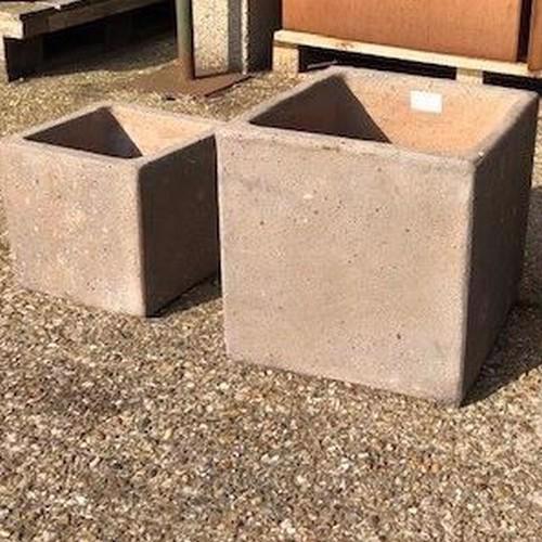 Stone Cube Planter