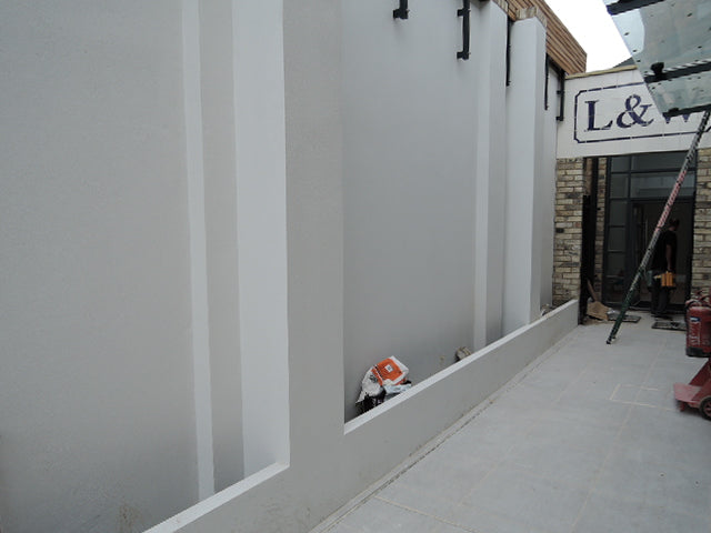 Alley before planting