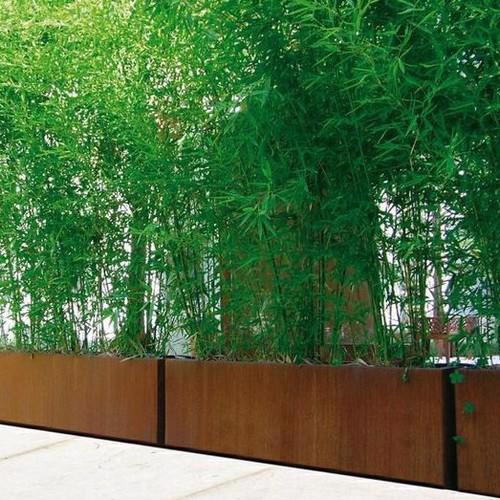 Corten Steel Planter Trough
