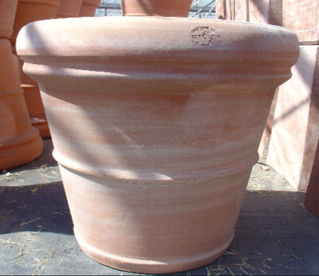 Italian Terracotta Toscano Liscio Planter