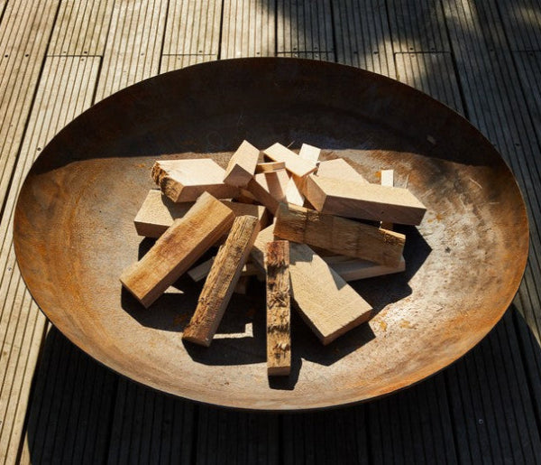 corten steel fire bowl