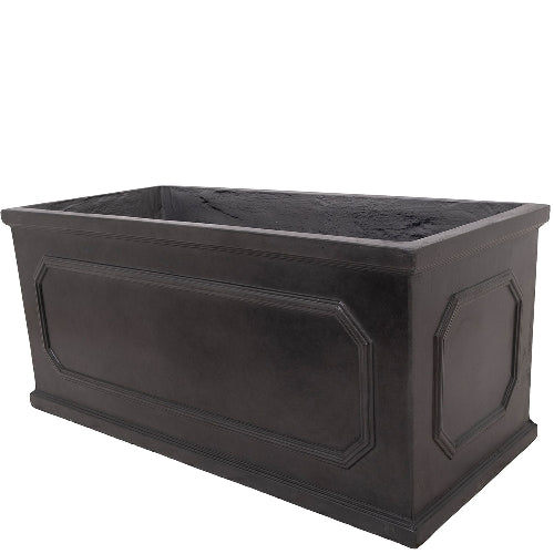 Faux lead trough