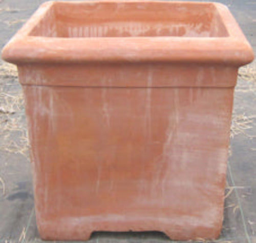 Italian Terracotta Cube Cencini