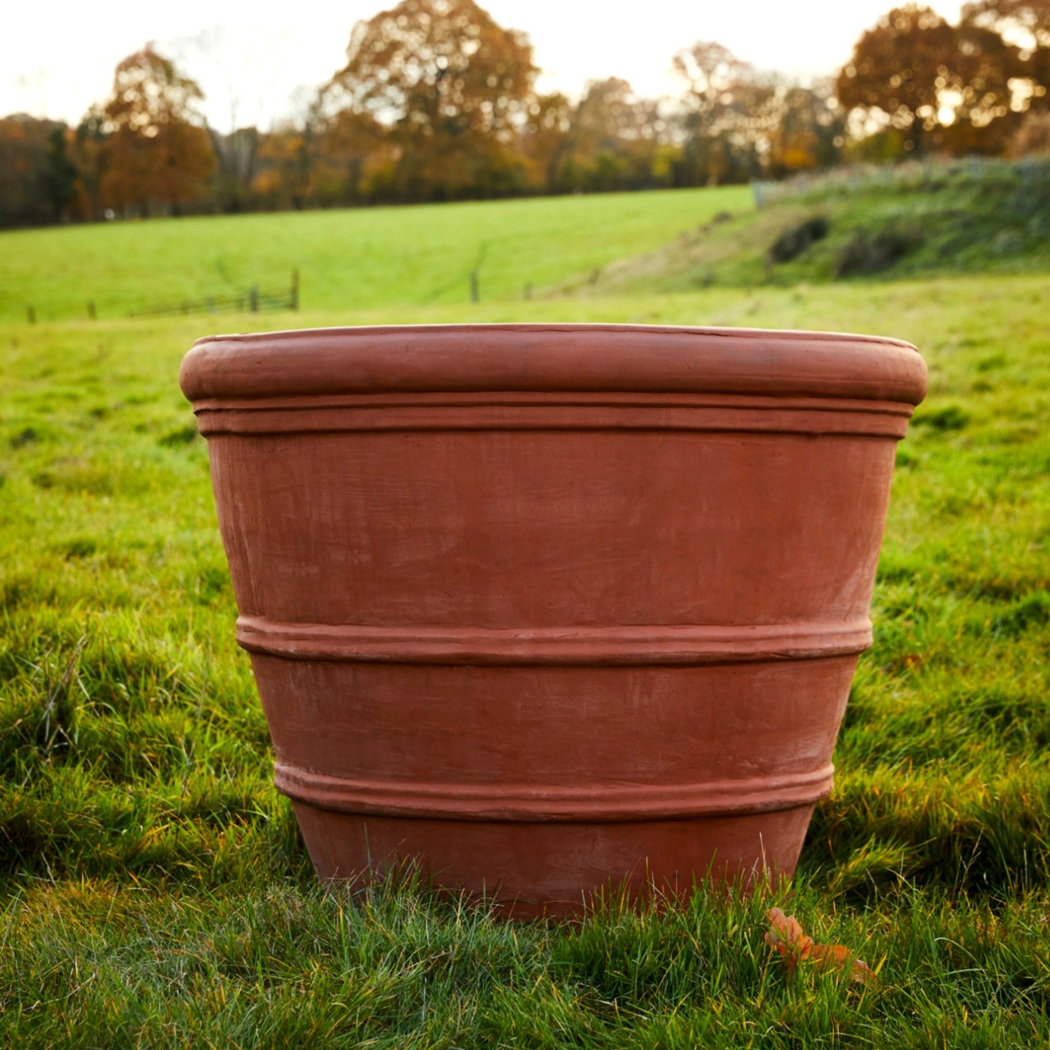 Luxury Italian Style Terracotta Planter UK | Hand-Made Florentine